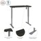Bestar Bestar Upstand 24” x 48” Standing Desk in deep grey 175859-000032 - alternate 5